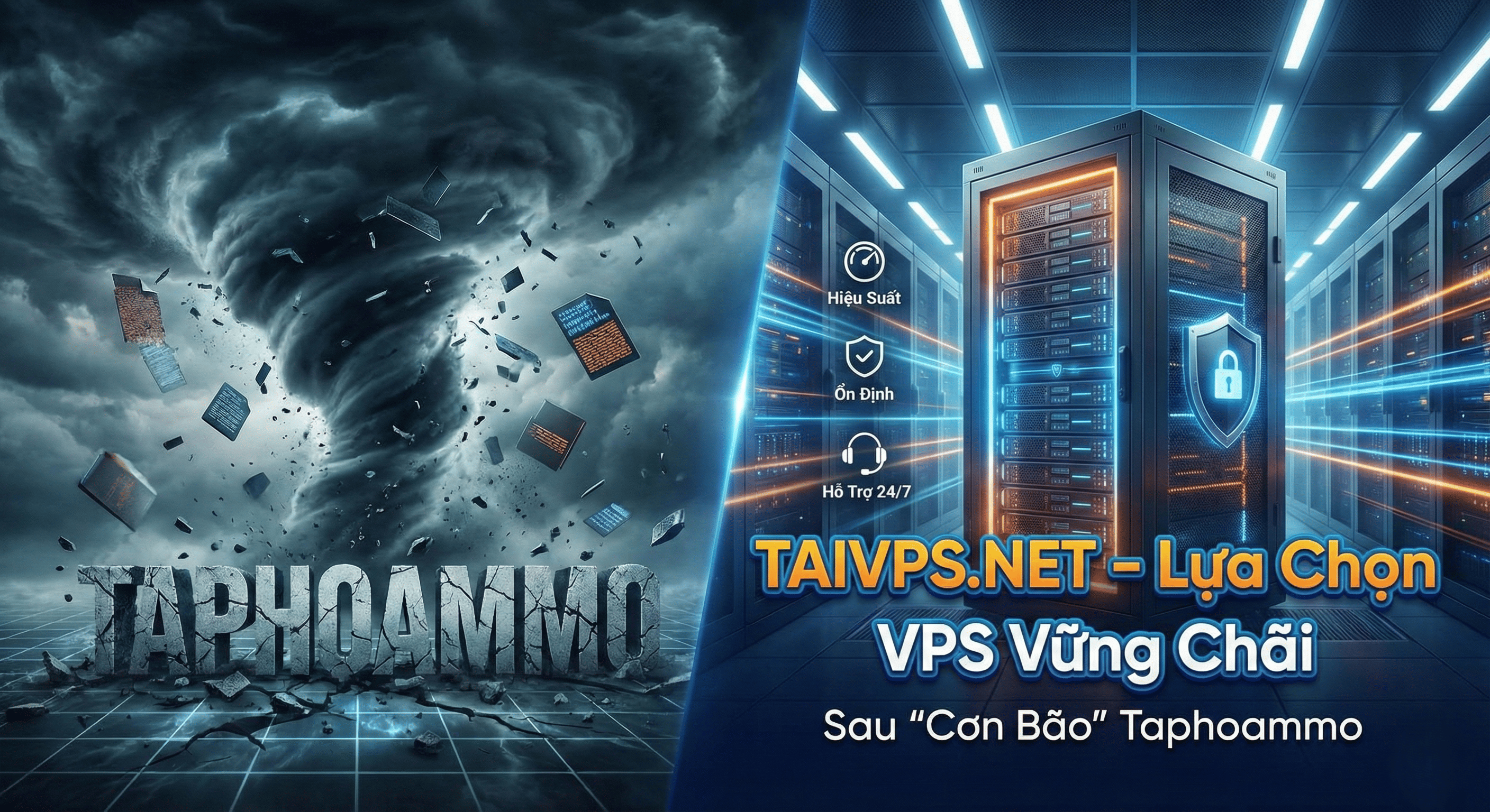 Sau \'Cơn Bão\' Taphoammo: taivps.net – Lựa Chọn VPS Vững Chãi Cho Mọi Dự Án